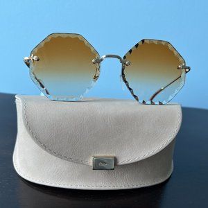 New Chloe Octagonal Boho Sunglasses